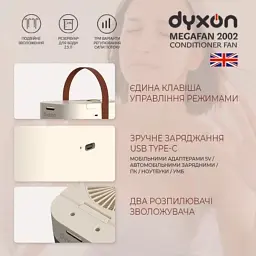 Вентилятор DYXON MEGAFAN 2002 White - мініатюра 2