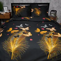 Підковдра Moon&Star Мікросатин Premium Golden Flutter Євро 200x220 см - мініатюра 2