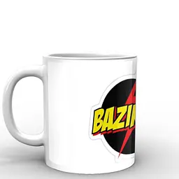 Кухоль GeekLand Теорія великого вибуху The Big Bang Bazinga BB.002.40 330 мл білий - мініатюра 2