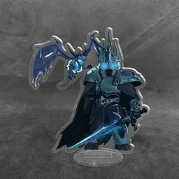 Акрилова колекційна фігурка World of Warcraft Чібі Chibi Король-ліч 10 см - мініатюра 2