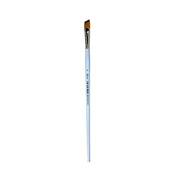 Пензель Синтетика плоска кутова 6604G №12, довга ручка, 6604G12, 99IDEAS