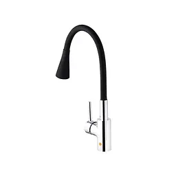 Змішувач для кухні Kroner KRP Kuche - C031BLK CV024338 Чорний матовий - мініатюра 3