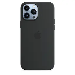 Чохол Silicone Case з MagSafe для Apple iPhone 13 Pro Max (6.7) (Midnight) ААА [63901] - мініатюра 4