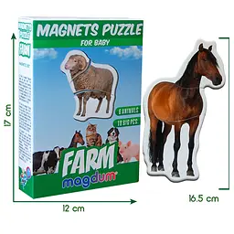 Магнітні пазли Magdum Ферма ML4031-19 EN - мініатюра 2
