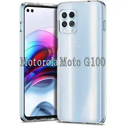 Силіконовий чохол BeCover для Motorola Moto G100 Transparancy (707430) - мініатюра 2