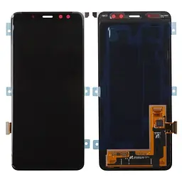 Дисплей (LCD) Samsung A530F Galaxy A8 2018 INCELL із сенсором чорний