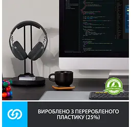 Навушники Logitech Zone Vibe 100 Wireless Graphite (981-001213) - мініатюра 9
