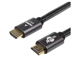 Кабель ATCOM Premium HDMI 1m Black (23781)