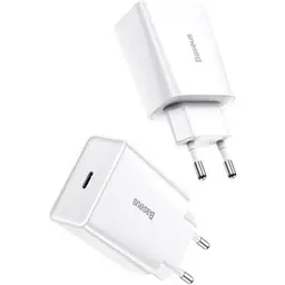 Зарядний пристрій Baseus Speed Mini Quick Charger White (CCFS-SN02) - мініатюра 5