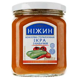 Уцінка. Ікра Ніжин кабачкова 450 г (25673)