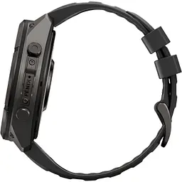 Смарт-годинник Garmin Fenix 9 Pro inReach 47mm Carbon Gray DLC Titanium w. Black/Pebble Gray Silicone Band (010-04336-10/11) [177387] - мініатюра 5