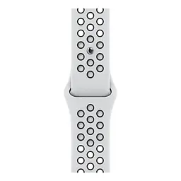 Смарт-годинник Apple Watch Nike Series 7 GPS 45mm Starlight Aluminum Case with Pure Platinum/Black Nike Sport Band (MKNA3) [65347] - мініатюра 3