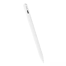 Стилус HOCO GM112 Intelligent anti-lost active capacitive pen with digital display pad dedicated White - мініатюра 5