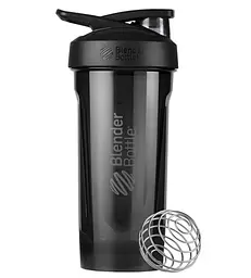 Шейкер спортивний (пляшка) BlenderBottle Strada Tritan 28oz/820 мл Ocean Black (Original) (Strada_28oz_Ocean_Black) - мініатюра 1