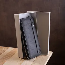 Чоловічий шкіряний гаманець (ST45) ST Leather 10х20х3 см acs0015171 - мініатюра 6