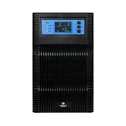 Джерело безперебійного живлення Kraft KRF-T3000VA/3000W(LCD) Pro Online UPS з вбудованими акумуляторними батареями (42-00107) - мініатюра 2