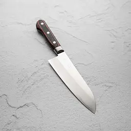 Ніж японський ніж Santoku Suncraft Senzo Clad (AS-01) - мініатюра 4