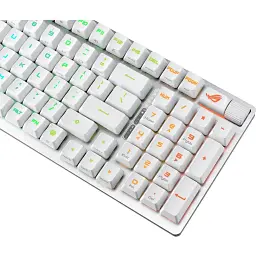 Клавіатура Asus ROG Strix Scope II RX Optical White [90MP03S0-BKUA30] [126947] - мініатюра 4