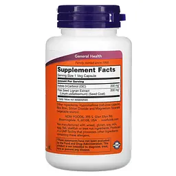 Натуральна добавка NOW Indole-3-Carbinol 200 mg, 60 вегакапсул - мініатюра 2