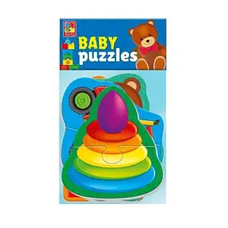 М'які бейбі пазли "Іграшки" Vladi Toys VT1106-94
