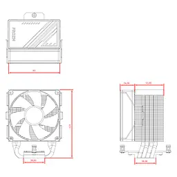 Кулер до процесора ID-Cooling FROZN A400 ARGB - мініатюра 8