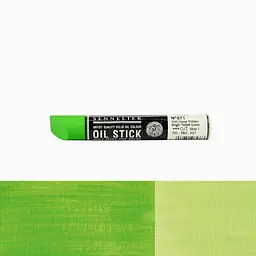 Фарба олійна у формі пастелі Sennelier Oil Stick, 38 мл, S1, Яскраво-жовто-зелений (Bright Yellow Green) - мініатюра 2