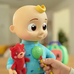 М’яка іграшка CoComelon Roto Plush Джей Джей час сну зі звуком (CMW0032) - мініатюра 10