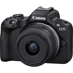 Бездзеркальний фотоапарат Canon EOS R50 Creator Kit RF-S 18-45mm f4.5-6.3 IS STM Black [5811C036] [140465] - мініатюра 5