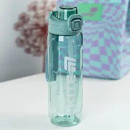 Пляшечка для води Kite 800 мл бірюзова (K25-1211-2) - мініатюра 5