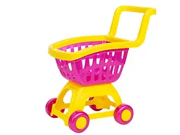 Іграшковий Вiзок для супермаркету Bamsic 213 Малиново-жовтий shop (4820123764711)