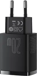 Зарядний пристрій Baseus Compact Quick Charger U+C 20W EU black (CCXJ-B01) - мініатюра 4