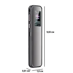 Професійний цифровий диктофон з активацією запису голосом Savetek GS-R60, 32 Гб пам'яті (100640-32) - мініатюра 7