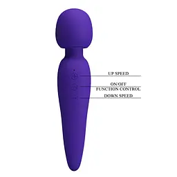 Вібромасажер Pretty Love Meredith Massager Purple - мініатюра 8