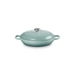 Каструля Le Creuset Signature Cast Iron Shallow Casserole 21180307174430 3.5 л 30 см м'ятна - мініатюра 2