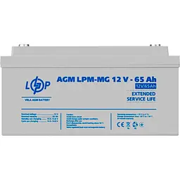Акумулятор LogicPower AGM-MG 12V/65Ah/780Wh [3872] [109364] - мініатюра 3