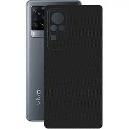 Захисна плівка StatusSKIN для Vivo X60 Pro 5G Корпус Вініл Матрикс чорний