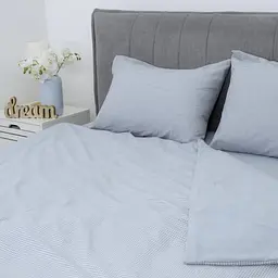 Постільна білизна двоспальне Viluta Варена бавовна Wash Printed W 05-2 175х210 см - мініатюра 2