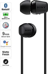 Навушники Sony WI-C200 Black (WIC200B.CE7) - мініатюра 2