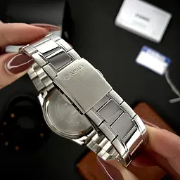 Чоловічий годинник Casio MTP-1374D-1A Сріблястий ( AT1141-0315 ) - мініатюра 6