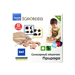 Сенсорний мішечок "Природа" Igroteco 900590 дерево