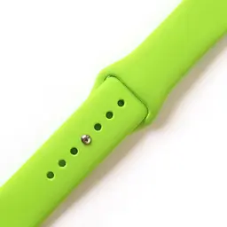 Силіконовий ремінець Watchbands для Apple Watch 42mm Розмір SM зелений (WB101GREEN42SM) - мініатюра 2