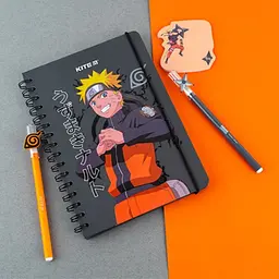 Блокнот Kite Naruto A5 у клітинку 80 аркушів (NR24-190) - мініатюра 4