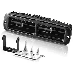 Фара-LED Прямокутна 20W (5W x 4) 10-32V 150x43x57 мм Ближнє світло 6000К 1 шт.