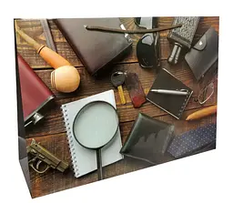 Пакет ламінований, 150 г/м², Діловий №2, 45x33x13 см, 6 шт. в упаковці