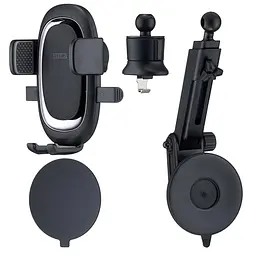 Автотримач Baseus UltraControl Pro Series Clamp-Type (C40351600113-0) Cluster Black - мініатюра 8