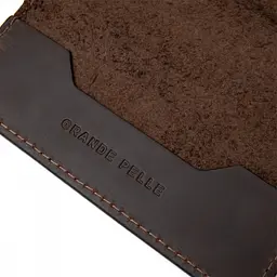 Шкіряна обкладинка для документів GRANDE PELLE 14х10х0,5 см acs0026396 - мініатюра 3