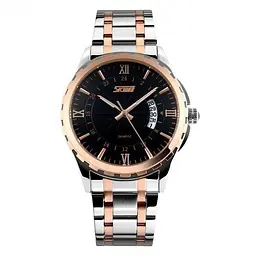 Наручний годинник чоловічий Skmei 9069 Rose Gold - Black, 9069TRGBK (12343)