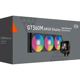 СВО PcCooler PсCOOLER GT360M ARGB Display Black (GT360M-BKAWXX-GL) - мініатюра 6