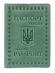 Добротна обкладинка для паспорта з натуральної шкіри SHVIGEL 16134