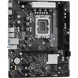 Материнська плата ASRock B760M-H2/M.2 (1700/B760, 2xDDR5, 1xPCIex16, 4xSATA, 2xM.2, GLan, 7.1ch, mATX) - мініатюра 2